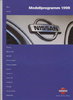 Nissan Modellprogramm Autoprospekt 1998