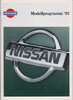 Nissan Autoprospekt Modelle 1993