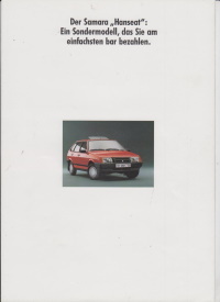 Für Barzahler: Lada Samara Hanseat
