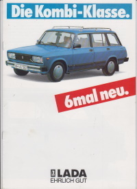 Lada Nova Kombi-Klasse Prospekt