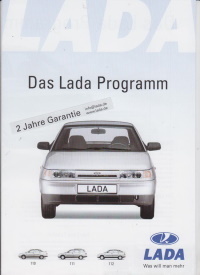 Lada 110 bis 112 - Prospekt 2001