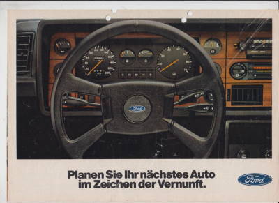 Ford Programm 1979 Prospekt