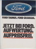 Ford Taunus und Granada Prospekt