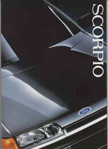 Ford Scorpio alter Prospekt 1985
