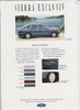 Ford Sierra Exclusiv  Prospekt