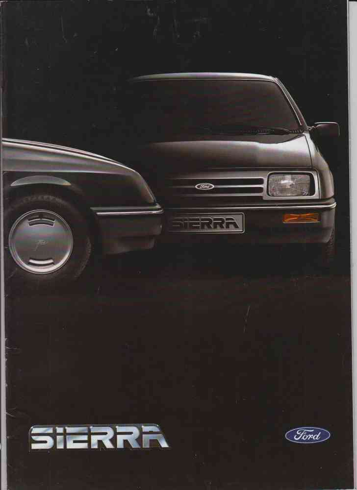 Ford Sierra Autoprospekt 7/82