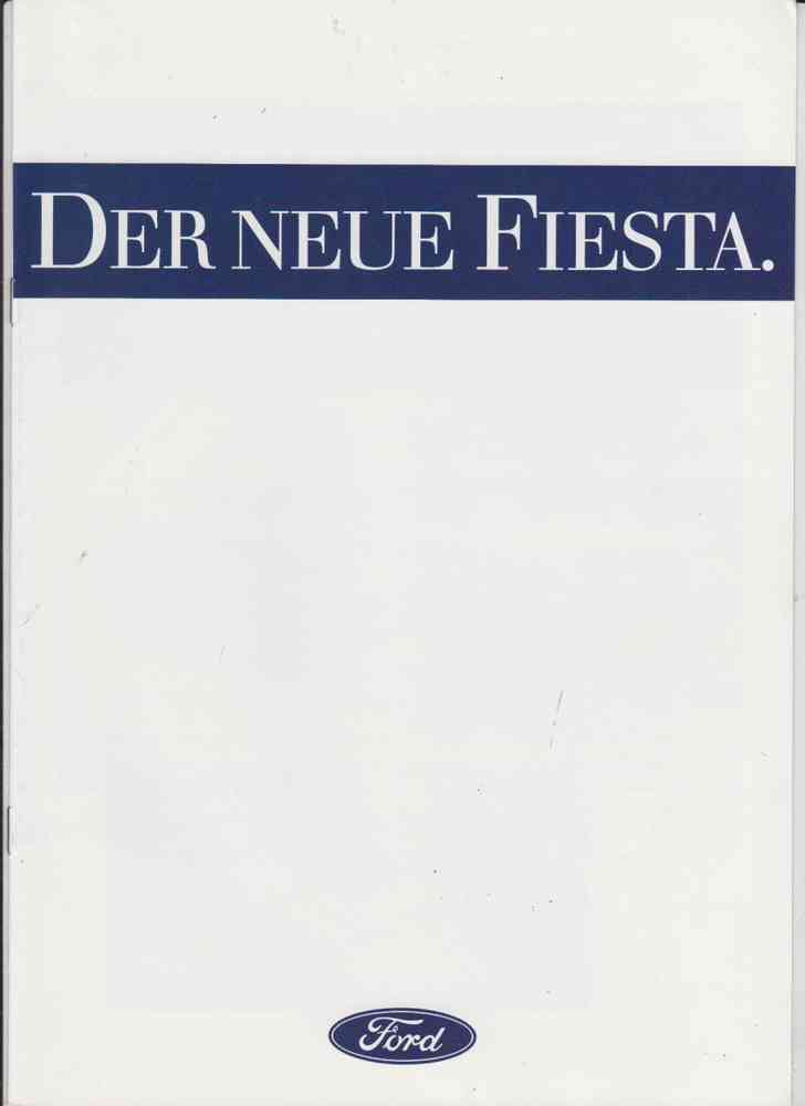 Brandneu: Ford Fiesta 1989