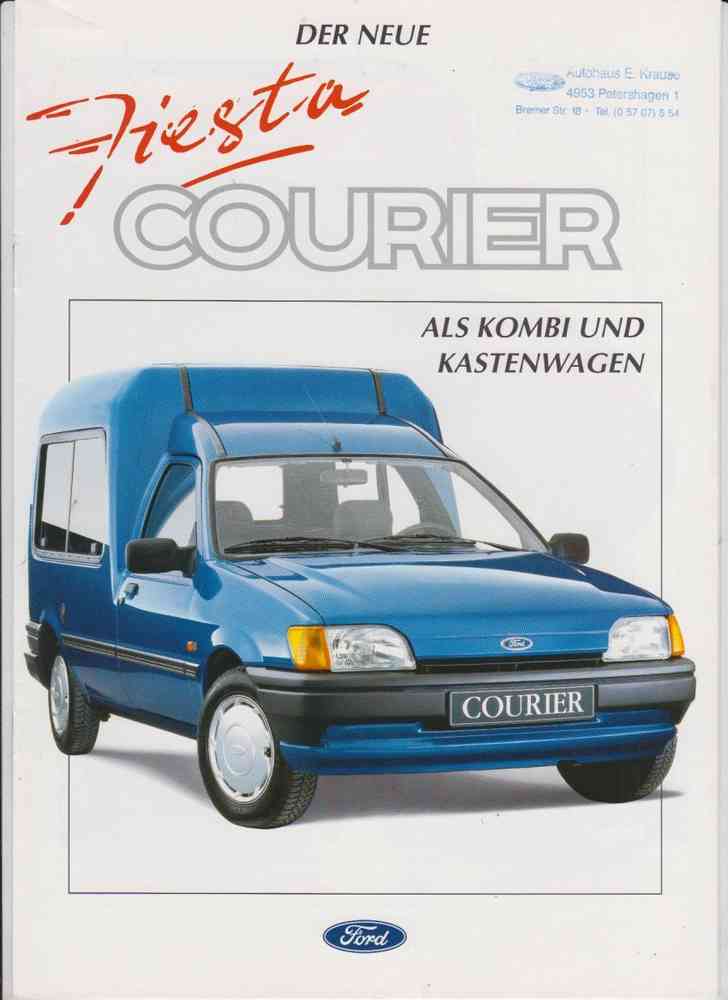 der neue Ford Fiesta Courier 1991