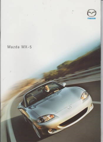 Prospekt 2001 Mazda MX-5