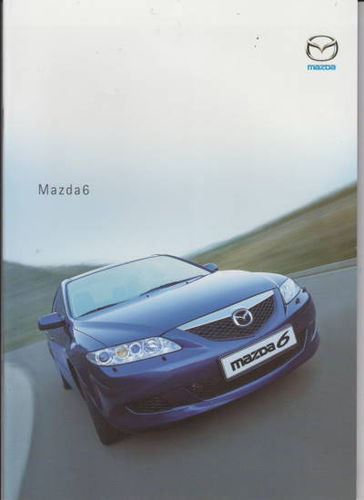Prospekt 2002 -  Mazda 6