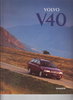 Autoprospekt 1996 Volvo V40