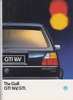 VW Golf GTi / 16V Prospekt englisch 1990