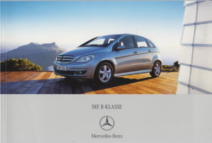 Mercedes B Klasse Prospekt 8/2006