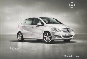 Autoprospekt Mercedes B Klasse 9/2009