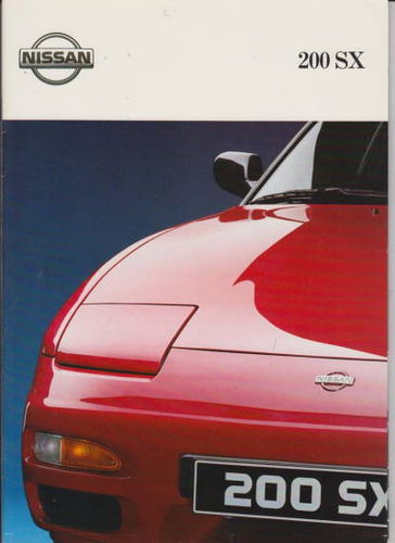 Autoprospekt Nissan 200 SX 1992