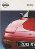 Broschüre Nissan 200 SX 1991