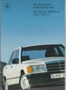 Mercedes 190 Diesel Autoprospekt 8/87