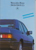 Autoprospekt 1985 Mercedes 190 Diesel
