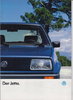 Prospekt 7-1986 VW Jetta