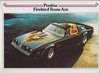 Broschüre Pontiac Firebird Trans Am