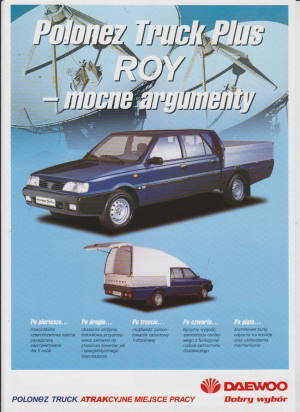 Daewoo Polonez Truck Plus Roy