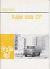 TAM 2001 CF Autoprospekt