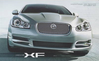 Preisliste Jaguar XF 2007