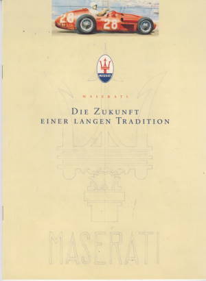 Maserati Programm Prospekt