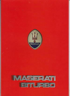 Maserati Biturbo Prospekt Italien