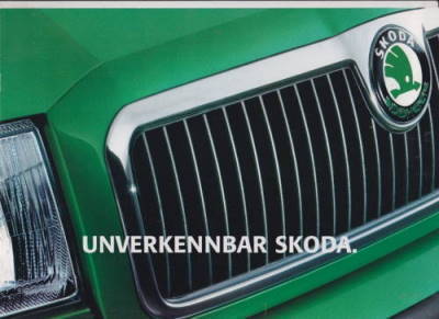 Klasse: Skoda Autoprospekt 1999