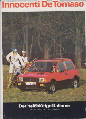 Heiß: Innocenti De Tomaso 1979