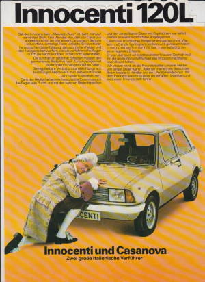 Casanova: Innocenti 120 L