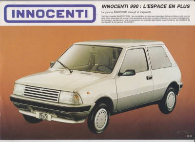 Innocenti 990 Frankreich