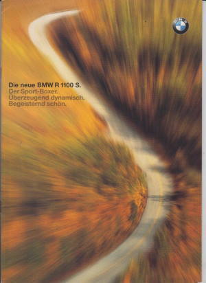Prospekt BMW R 1100 S 1998