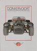 Autoprospekt Broschüre Donkervoort S8 A