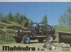 Autoprospekt Mahindra 4 WD CJ 340 - CJ 540