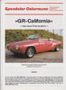 Autoprospekt Speedster GR California