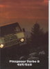 Pinzgauer Turbo D 4x4 - 6x6 Prospekt