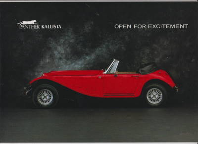 KFZ-Prospekt Panther Kallista GB