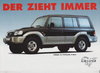 Zugpferd - Mitsubishi Galloper Autoprospekt