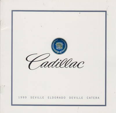 Cadillac Autoprospekt 1998