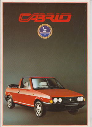 Bertone Cabrio 1983