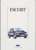 KFZ Prospekt Ford Escort 1986