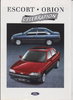 Autoprospekt Ford Escort - Orion Celebration 1991