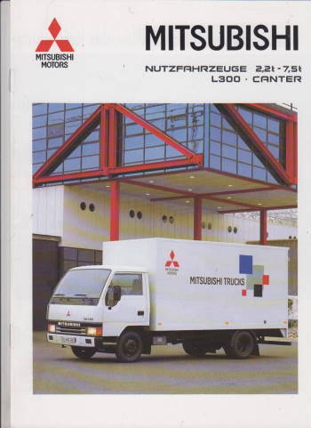 Transportstark Mitsubishi Nutzfahrzeuge Prospekt 92
