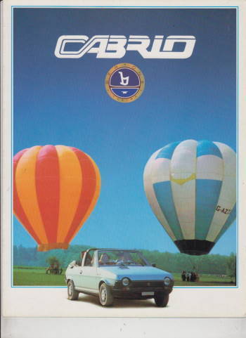 Prospekt Bertone Cabrio