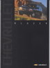 Chevrolet Blazer Spanien Autoprospekt 2001