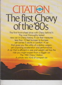 Chevrolet Citation 1979