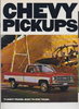 Autoprospekt Chevy Pickups USA 1976