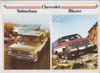 Autoprospekt Chevrolet Blazer und Suburban